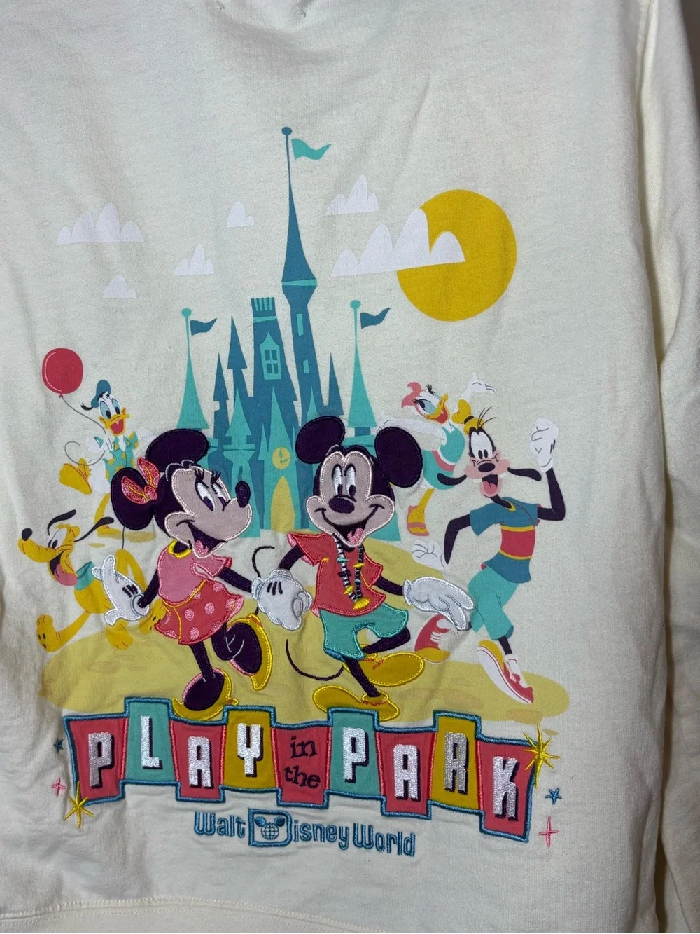 Walt Disney World Parks Minnie & Friends Play in the Park Kids S Embroidered